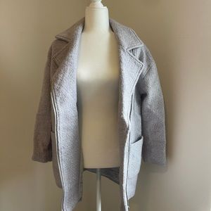 Grey coat